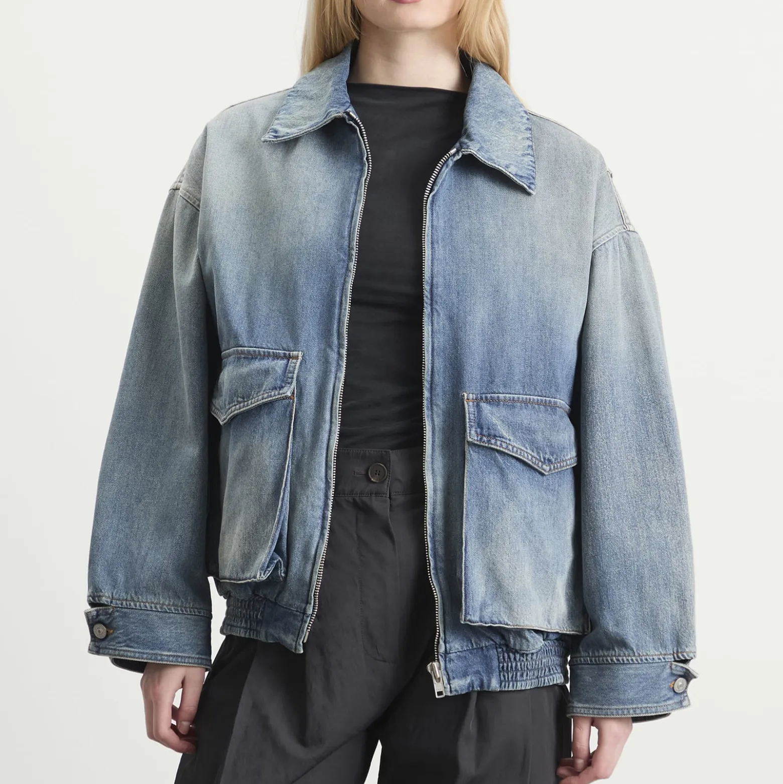MM6 Maison Margiela Denim Zip Jacket
