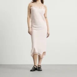 MM6 Maison Margiela Lace Cami Midi Dress