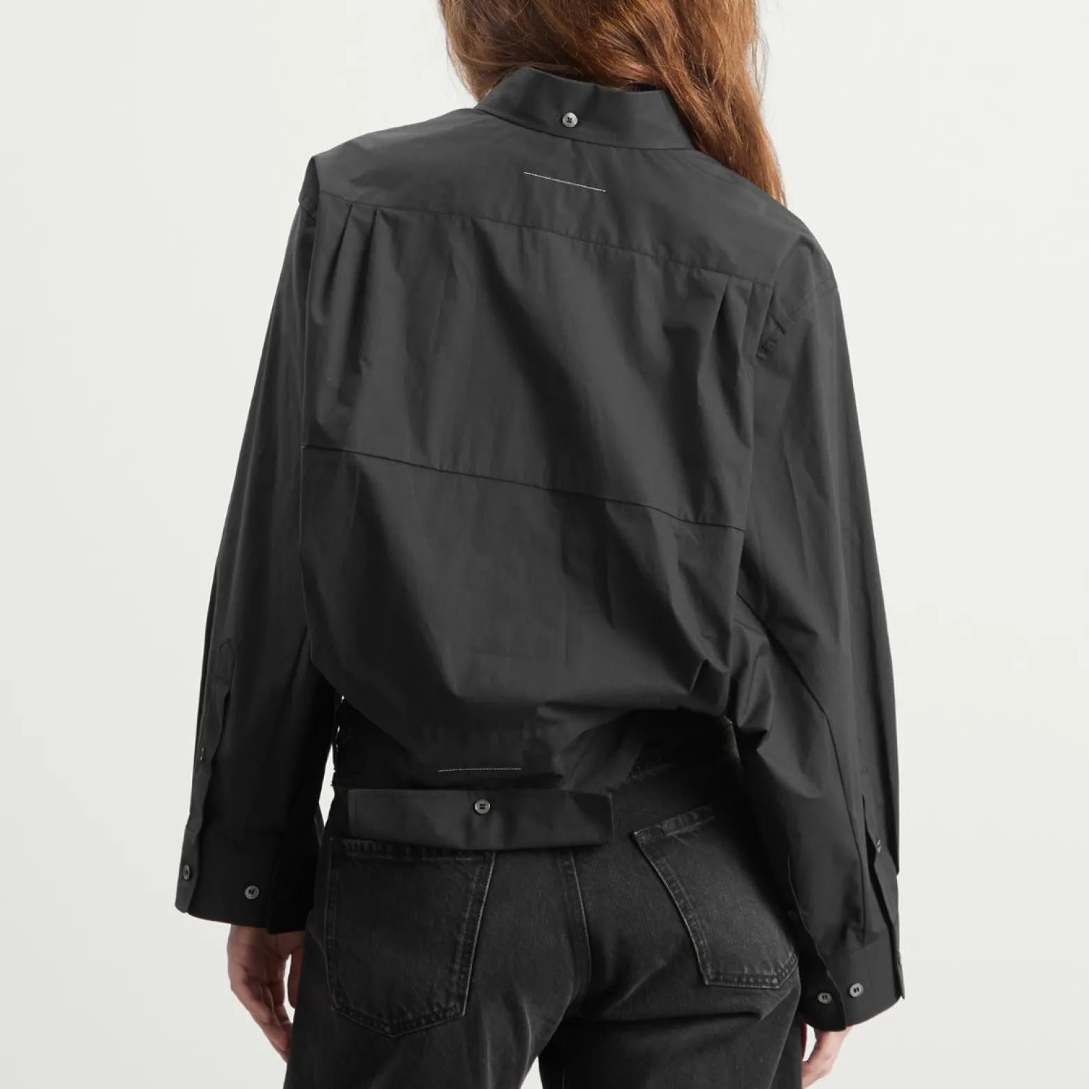 MM6 Maison Margiela Long Sleeve Upside Down Shirt