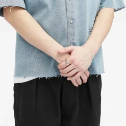MM6 Maison Margiela Minimal Logo 8mm Ring