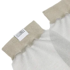 MM6 Maison Margiela Sheer Knee High Socks