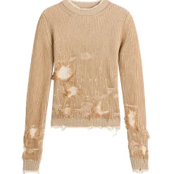 MM6 Maison Margiela Shredded Knit Jumper
