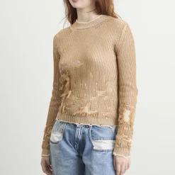 MM6 Maison Margiela Shredded Knit Jumper