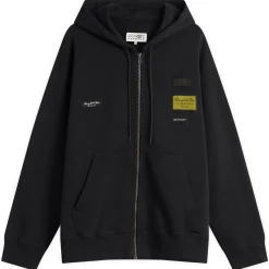 MM6 Maison Margiela Tailored Labels Zip Hoodie