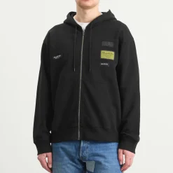MM6 Maison Margiela Tailored Labels Zip Hoodie