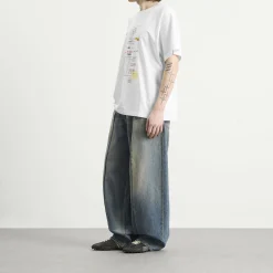 MM6 Maison Margiela Wide Leg Jeans