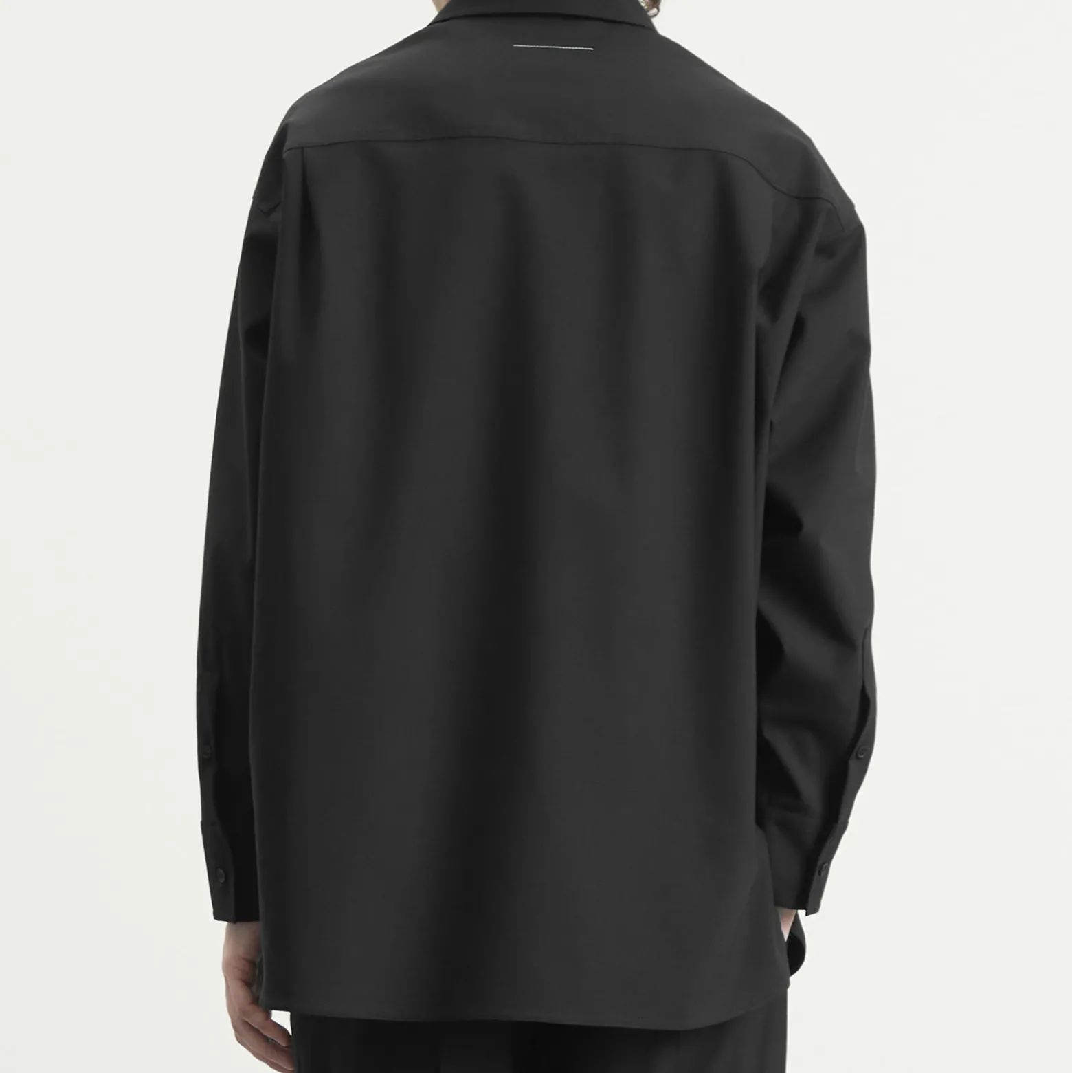 MM6 Maison Margiela Wool Blend Tailored Shirt