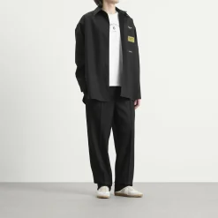 MM6 Maison Margiela Wool Blend Tailored Shirt