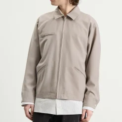 MM6 Maison Margiela Zip Through Overshirt