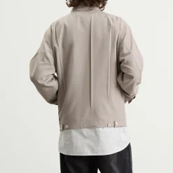 MM6 Maison Margiela Zip Through Overshirt