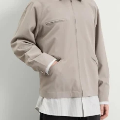 MM6 Maison Margiela Zip Through Overshirt