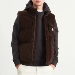 Moncler Agen Vest Maxi Corduroy Gilet