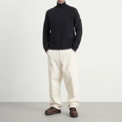 Moncler Alpaca Wool Roll Neck Jumper