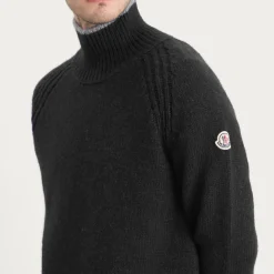 Moncler Alpaca Wool Roll Neck Jumper
