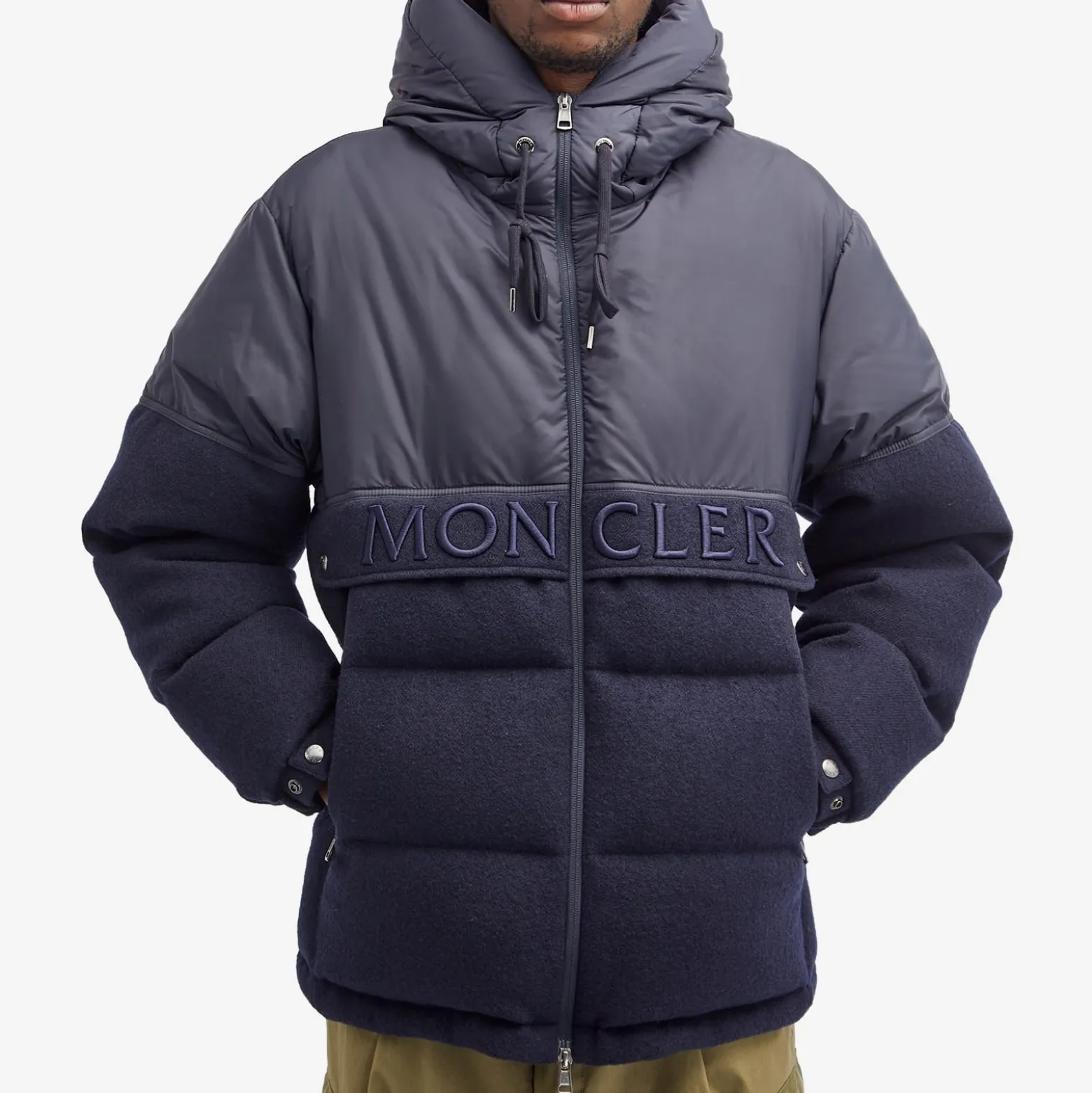 Moncler Andres Wool Padded Jacket