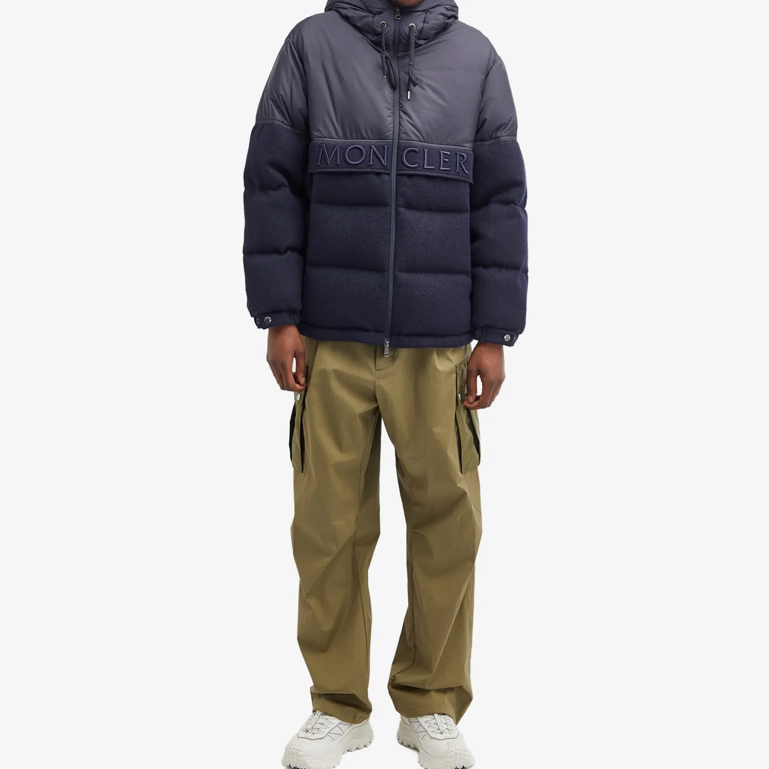 Moncler Andres Wool Padded Jacket