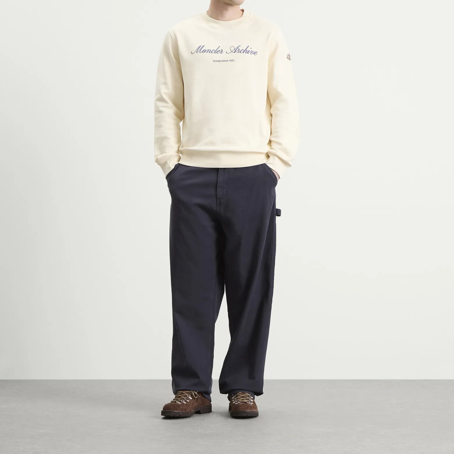 Moncler Archive Embroidered Logo Sweatshirt