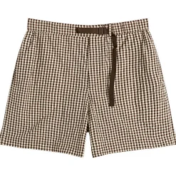 Moncler Check Drawstring Shorts