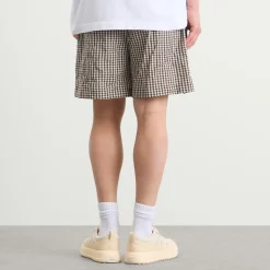 Moncler Check Drawstring Shorts