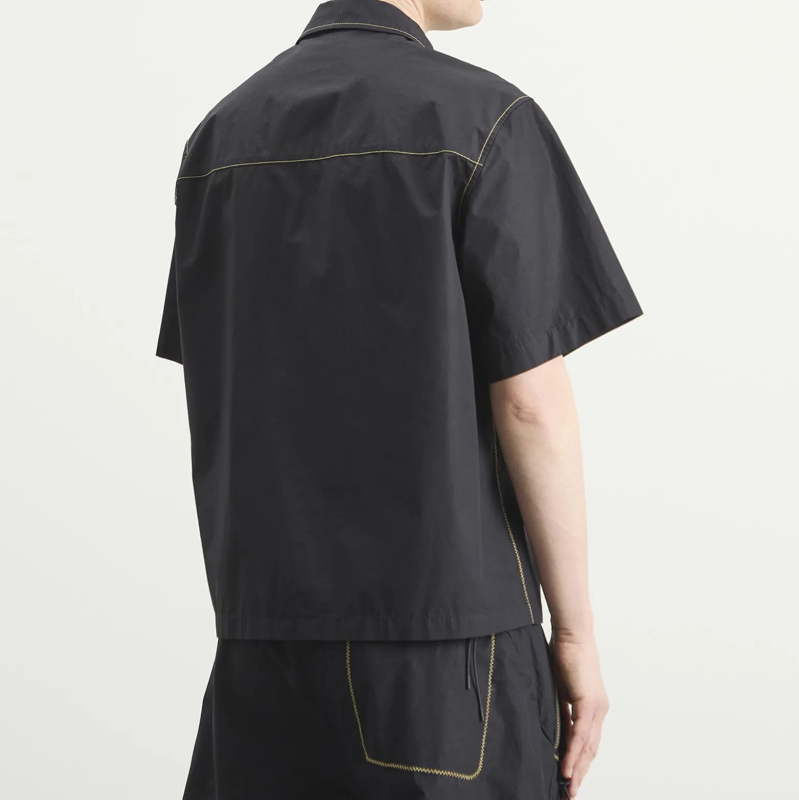 Moncler Contrast Stitch Shirt