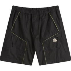 Moncler Contrast Stitch Shorts