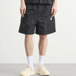 Moncler Contrast Stitch Shorts