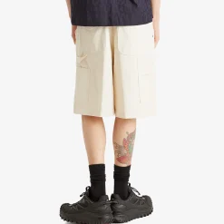 Moncler Cotton Gaberdine Shorts