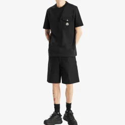 Moncler Cotton Gaberdine Shorts