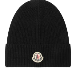Moncler Cotton Logo Beanie