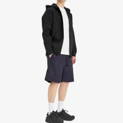 Moncler Cotton Monogram Jacquard Shorts