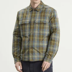 Moncler Eco Nylon Check Shirt Jacket