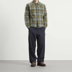 Moncler Eco Nylon Check Shirt Jacket