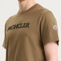 Moncler Flocked Logo T-Shirt
