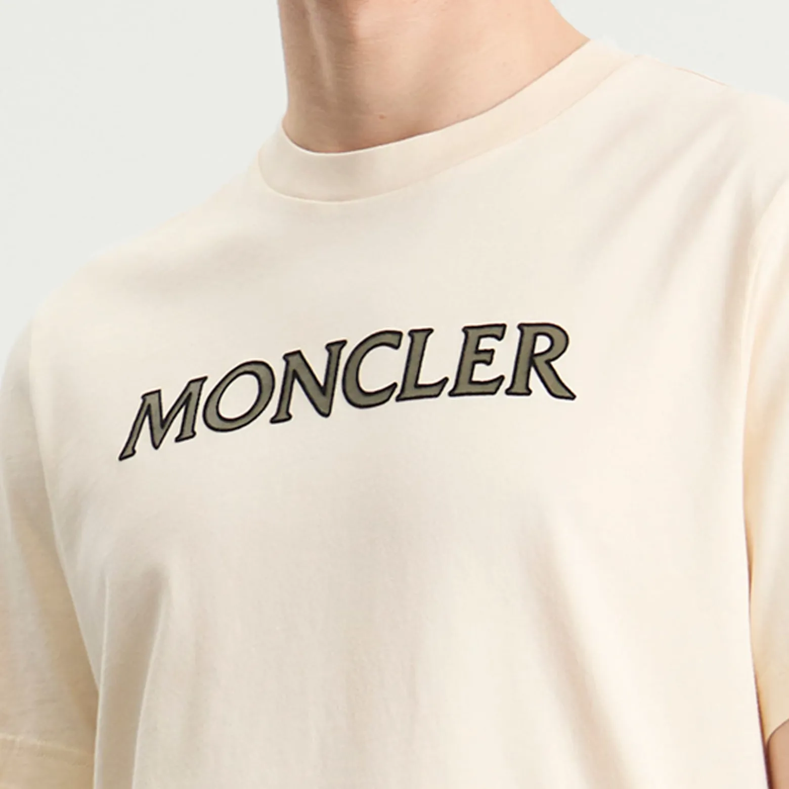 Moncler Flocked Logo T-Shirt