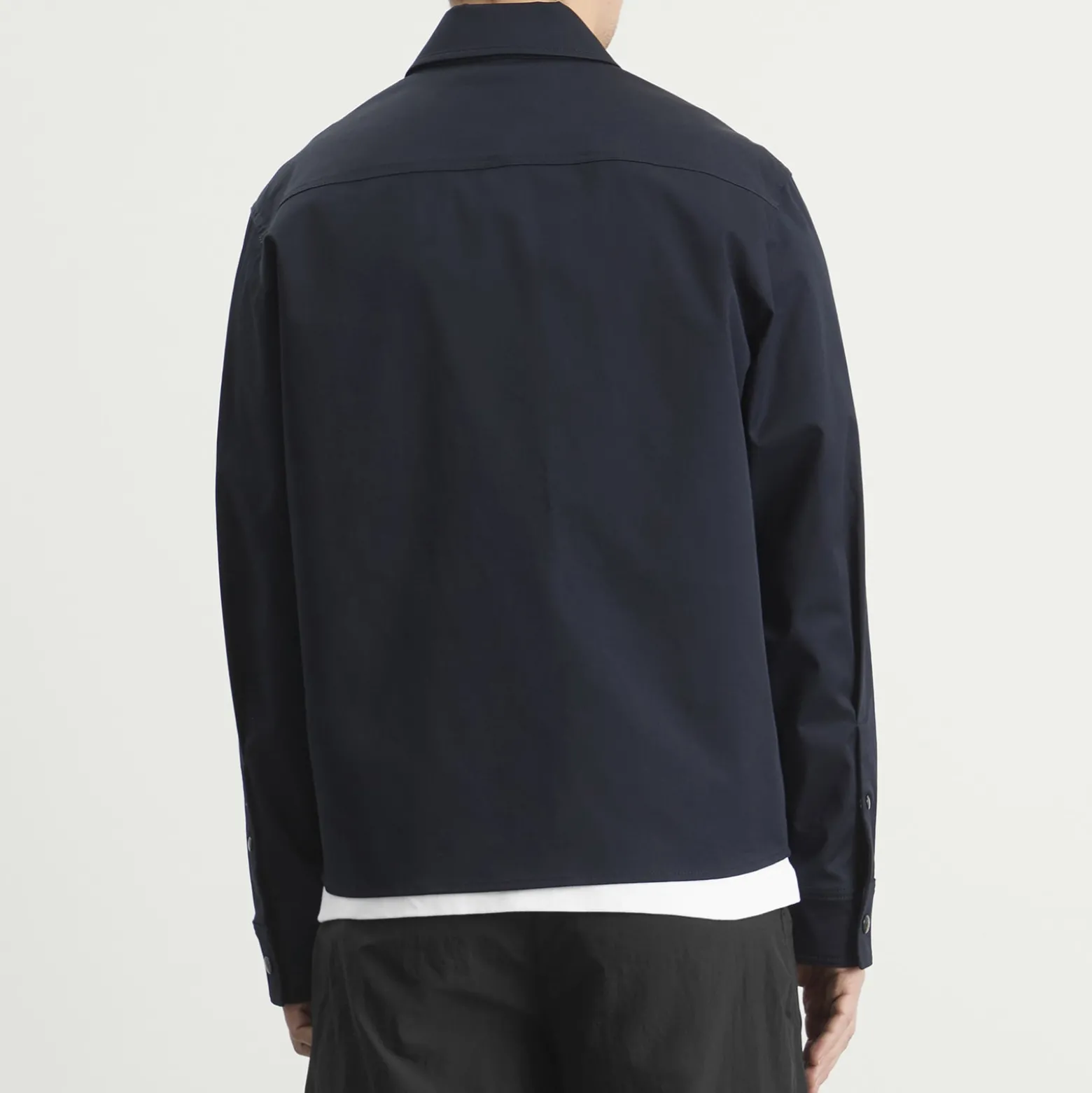Moncler Gabardine Cotton Shirt Jacket