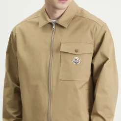 Moncler Gabardine Cotton Shirt Jacket