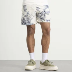 Moncler Hawaiian Print Swim Shorts