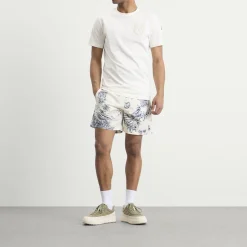Moncler Hawaiian Print Swim Shorts