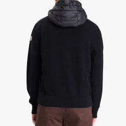 Moncler Hybrid Zip Through Hooded Jacket