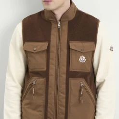 Moncler Karakai Teddy Fleece Vest
