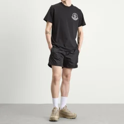 Moncler Logo Swim Shorts