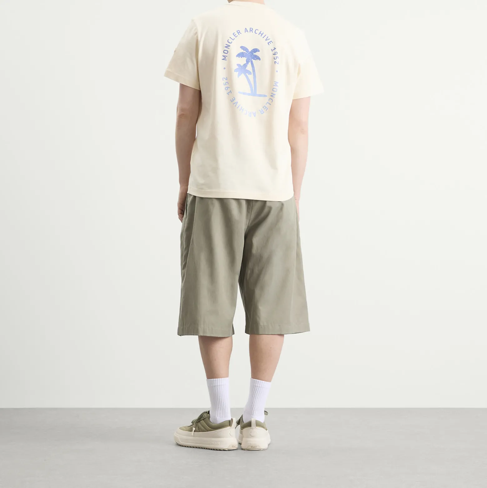 Moncler Palm Logo Pocket T-Shirt