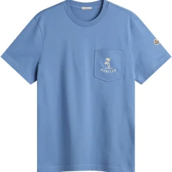 Moncler Palm Logo Pocket T-Shirt