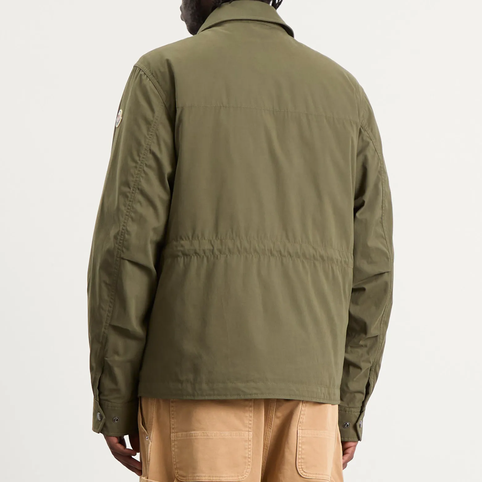 Moncler Roquille Brushed Cotton Shirt Jacket