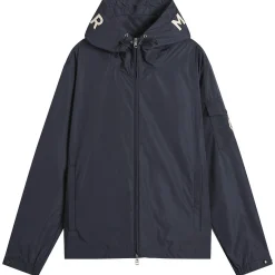Moncler Sassiere Light Weight Logo Hooded Jacket