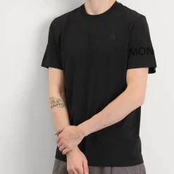 Moncler Short Sleeve Cotton T-Shirt