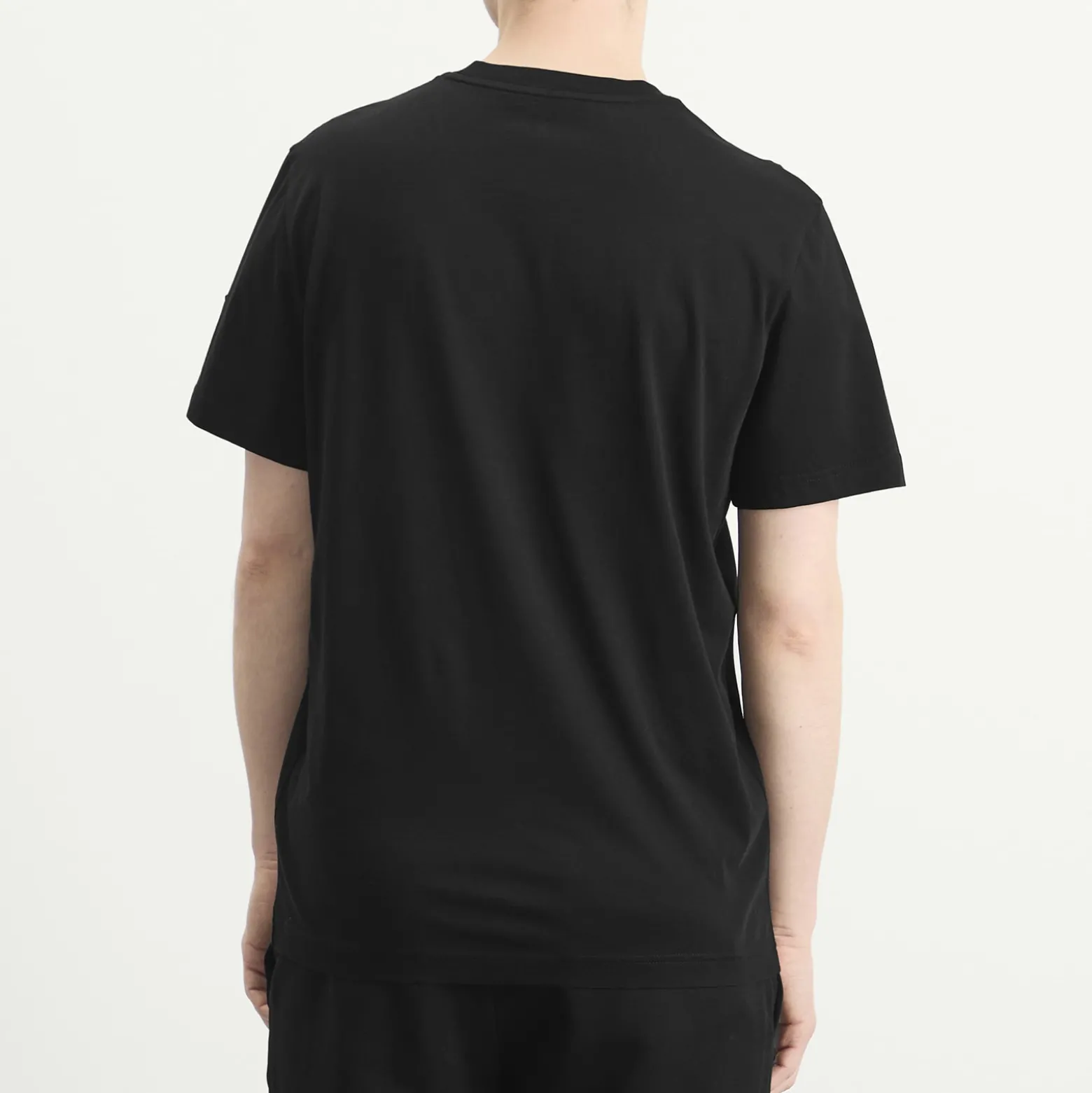 Moncler Stripe Logo Short Sleeve T-Shirt