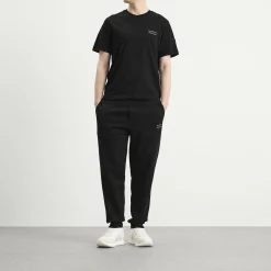 Moncler Stripe Logo Short Sleeve T-Shirt