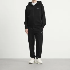 Moncler Stripe Logo Sweatpants