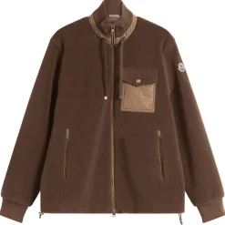 Moncler Teddy Fleece Zip Up Fleece